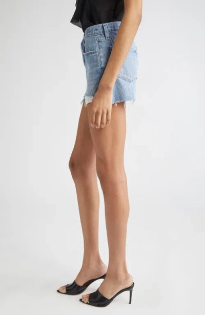 L'agence Clark High Rise Short In Blue