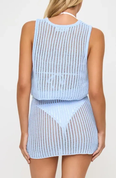 L*space Santer Crochet Cover Up Crop Top