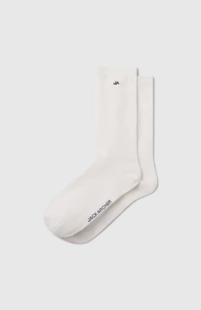 Jack Archer Anytime Socks In White