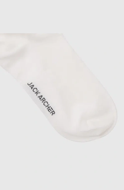 Jack Archer Anytime Socks In White
