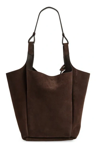 Tod's Medium Api Suede Bucket Bag