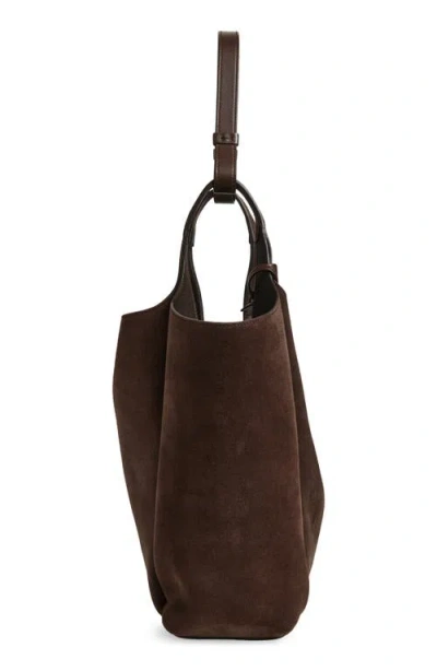 Tod's Medium Api Suede Bucket Bag