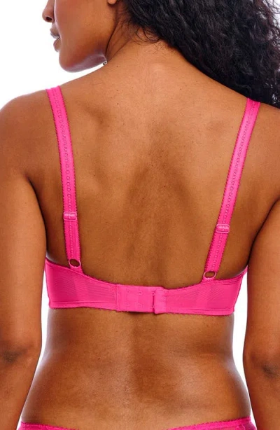 Freya Fascinate Underwire Balconette Bra In Pink