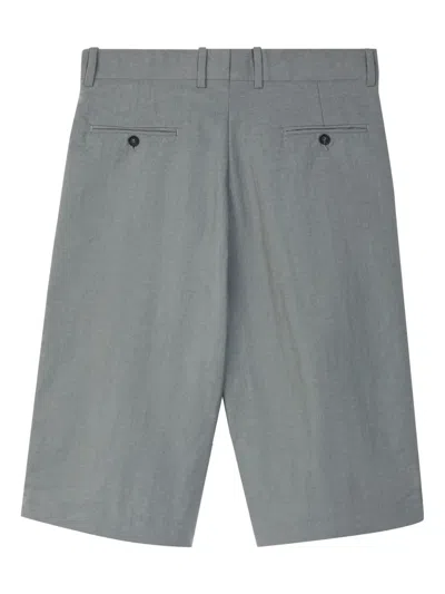 Camperlab Pleated Tailored Shorts In Green