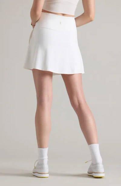 Rhone Check Skort In White