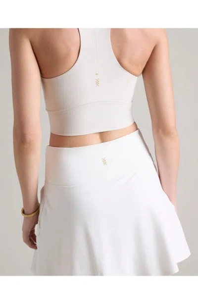 Rhone Check Skort In White