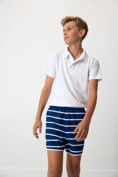 Courtside Kids Boys Retro Super Short Lined
