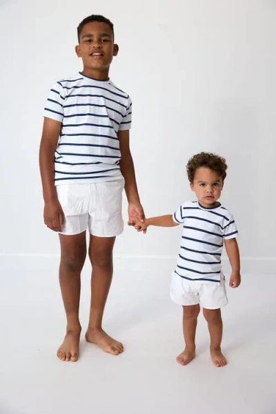 Courtside Kids Boys Striped Practice Tee