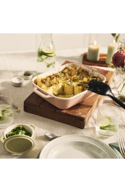 Staub Ceramic 2pc Pastel Pink Rectangular Baking Dish Set