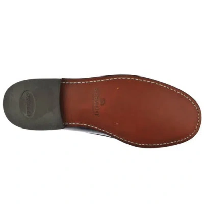 Sebago Round Toe Slip-on Moccasins With Cut-out Upper Design In Black