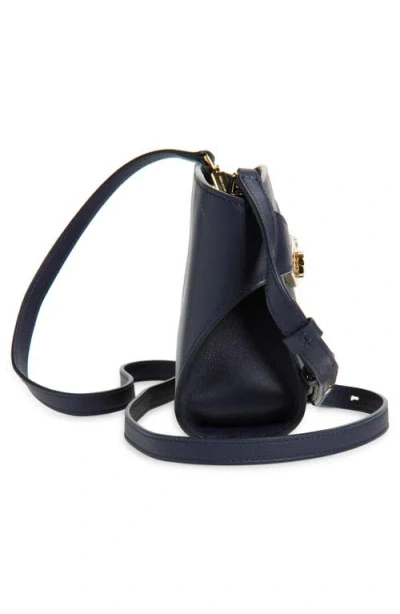 Ferragamo Structured Silhouette Top Handle Gold-tone Hardware