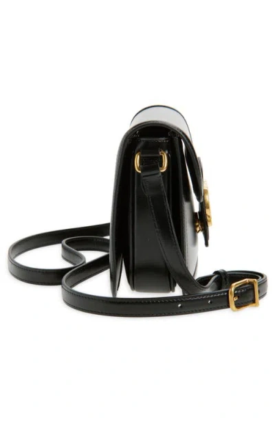 Valentino Garavani 9to5 Leather Shoulder Bag With Vlogo Signature Closure In Black