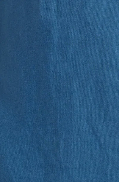 Johnnie-o Gianna Hangin' Out Short Sleeve Linen & Lyocell Button-up Shirt