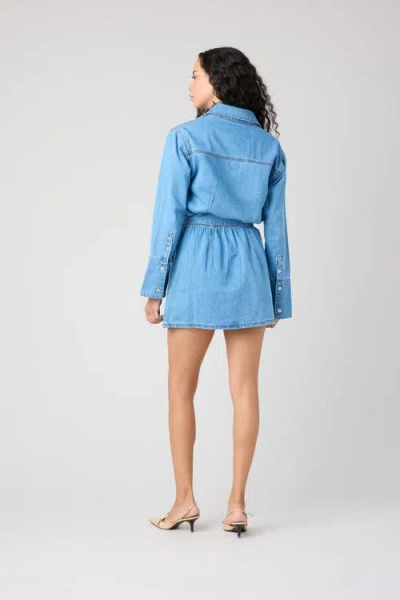 Tt Studios Alexandra Denim Shirt Dress