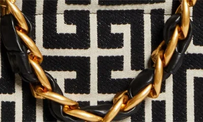 Balmain 1945 Soft Monogram Jacquard Tote