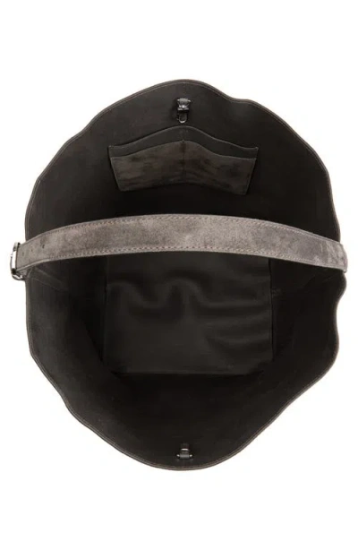 Totême Toteme Belt Strap Suede Hobo Bag