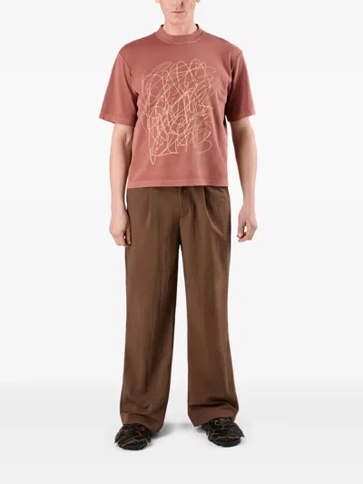 Camperlab Tailored Trousers In Brown