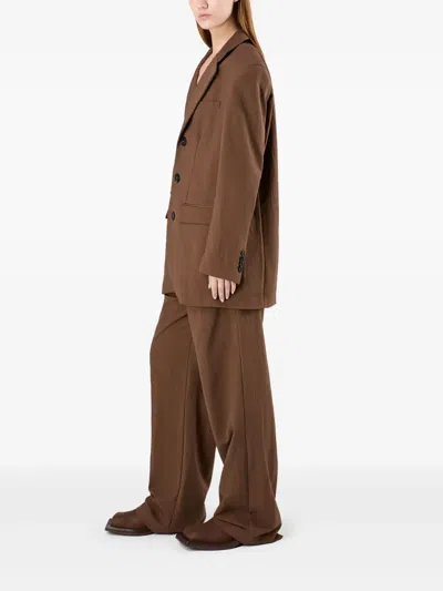 Camperlab Single-breasted Blazer In Brown