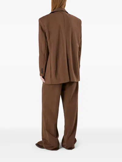 Camperlab Single-breasted Blazer In Brown