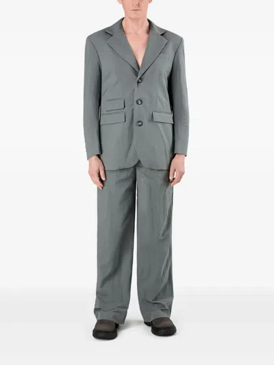 Camperlab Single-breasted Blazer In Green