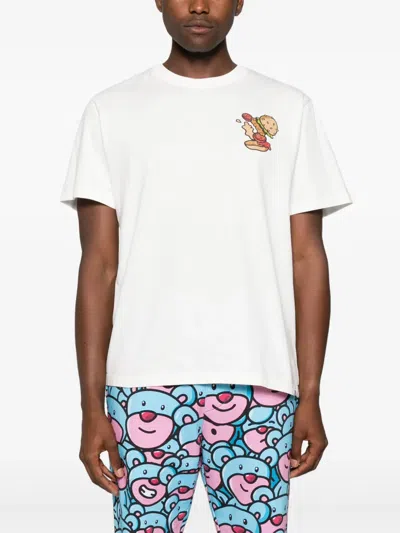 Inbetweeners Burger Verse T-shirt In White