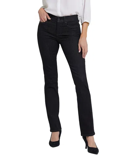 Nydj Marilyn Black Straight Leg Jean