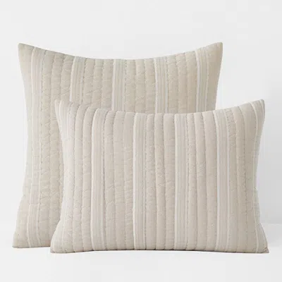 The Company Store Stripe Quilted Sham