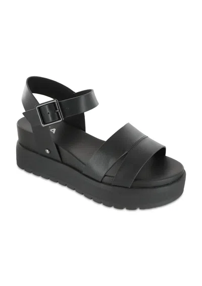Mia Women's Maya Platform Sandal In Black