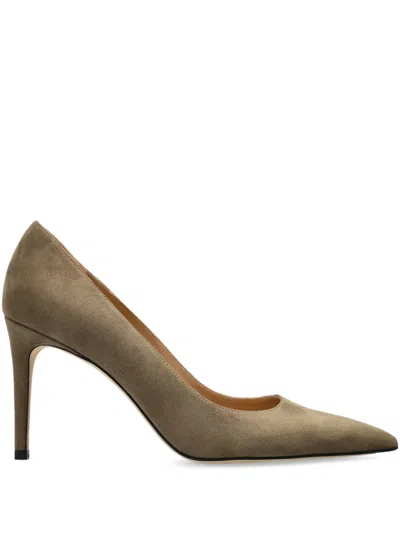 Stuart Weitzman 85mm Stuart Power Pumps In Brown