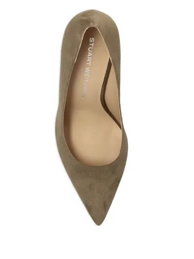 Stuart Weitzman 85mm Stuart Power Pumps In Brown