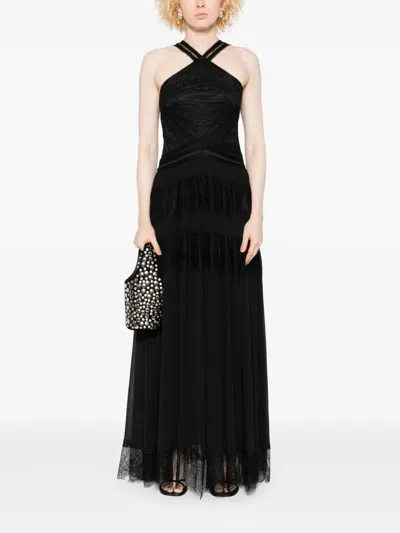 蕾丝超长连衣裙