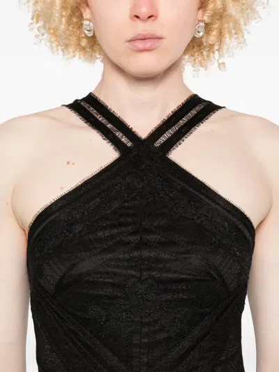 蕾丝超长连衣裙