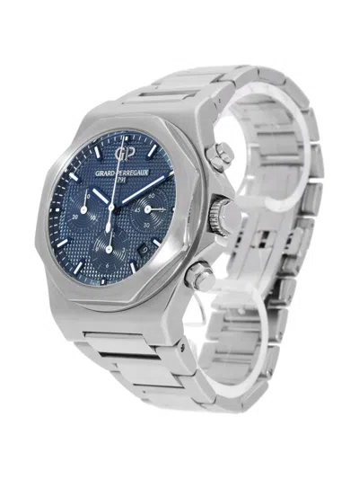 Pre-owned Girard-perregaux 2019 Laureato 42mm In Blue