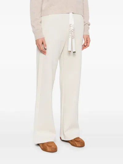 S Max Mara Neutral Pants In Multi