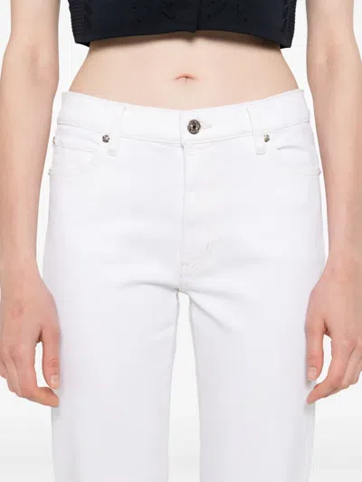 Frame The Pencil Crop High Waist Ankle Slim Straight Leg Jeans In Yellow