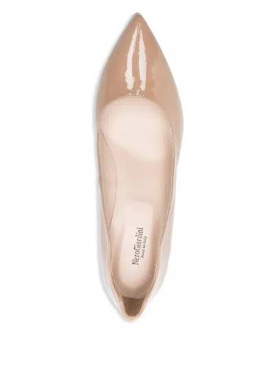 皮质中跟鞋（7.5厘米）