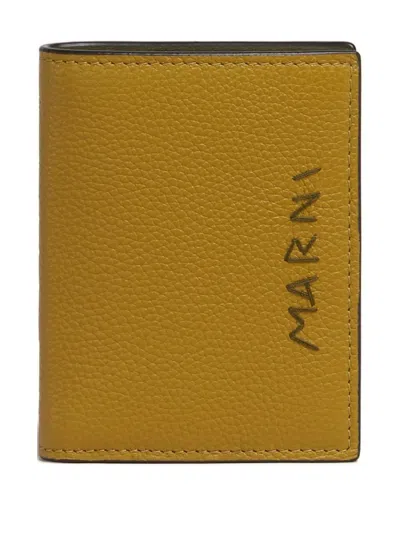 Marni Textured Leather Wallet