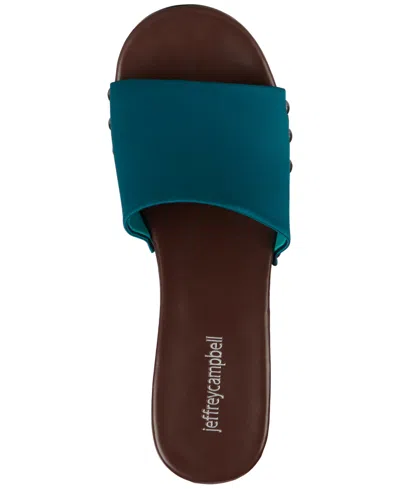 Jeffrey Campbell Cambrie Wooden Platform Slide Sandals