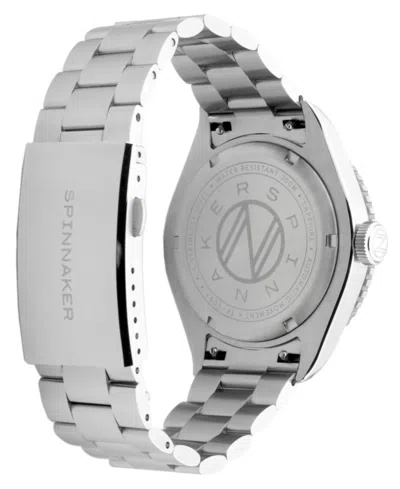 Spinnaker Men's Spence 300 Automatic Solid Stainless Steel Bracelet Watch, 40mm In Silver