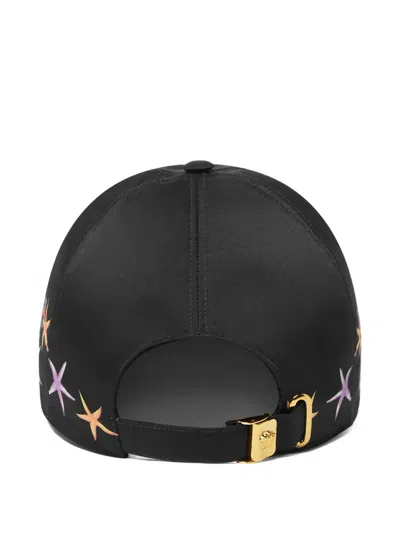 Versace Casquette De Baseball Coral Theatre In Black