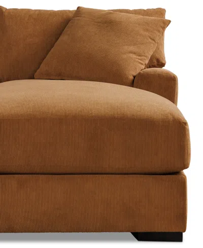 Macy's Rhyder 5-pc. Fabric Chaise Sectional, Exclusively At