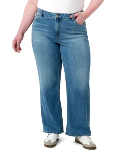 Seven7 Women's Vegas High-rise Wide-leg Jeans