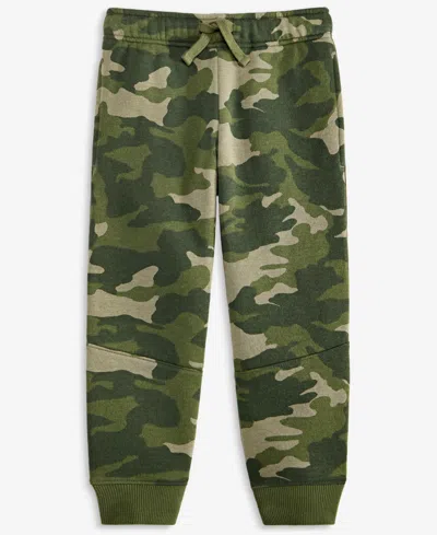 Epic Threads Toddler Boys Camo Fleece Joggers, Exclusively At Macy's