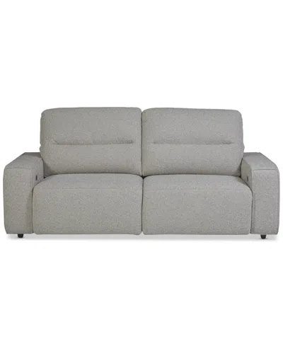 Macy's Frandlyn 2-pc. Fabric Power Sliding Sofa, Exclusively At
