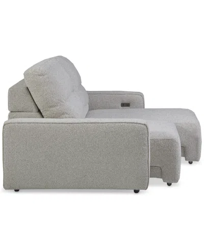 Macy's Frandlyn 2-pc. Fabric Power Sliding Sofa, Exclusively At