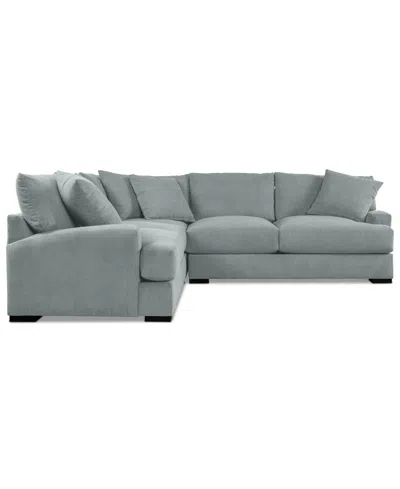 Macy's Rhyder 3-pc. Fabric L Sectional, Exclusively At