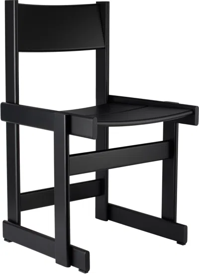 Hem Black Bullnose Chair