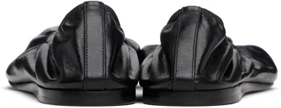 The Row Liisa Leather Ballet Flats In Brown