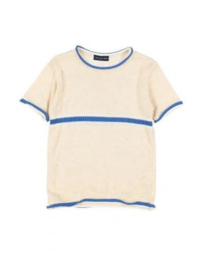 Emanuel Pris Toddler Girl Sweater Beige Size 7 Cotton, Acrylic In Neutral