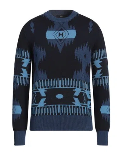 Alanui Man Sweater Navy Size S Virgin Wool